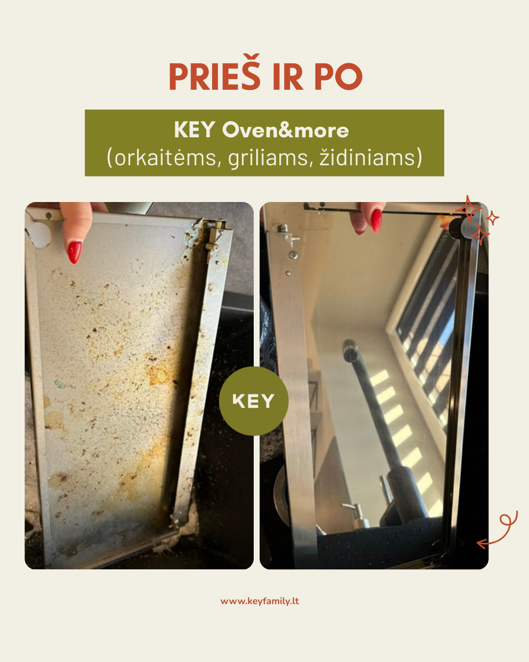 KEY Cepeškrāsns, kamīna un grila tīrīšanas līdzeklis