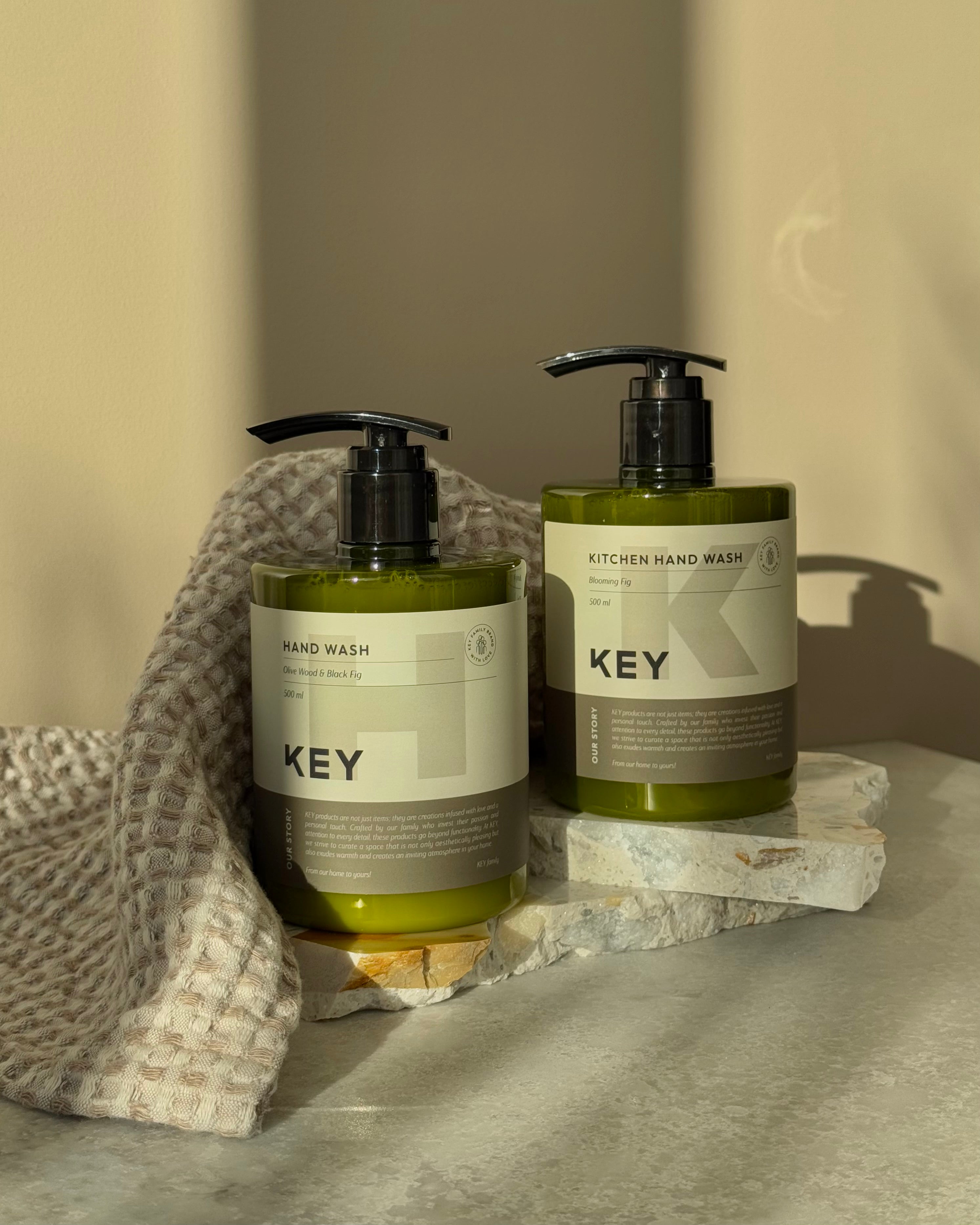 KEY Rankų muilas Olive Wood & Black Fig