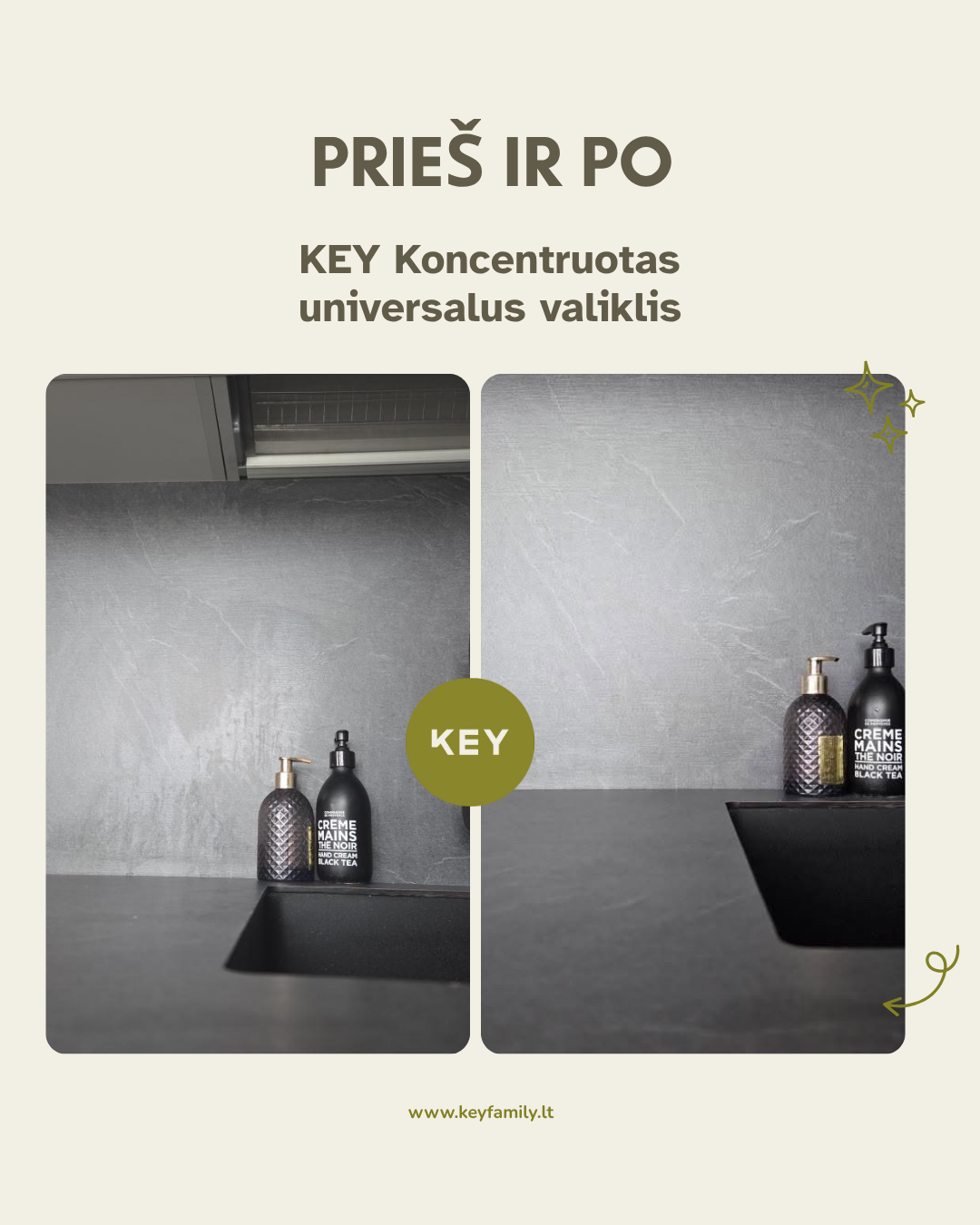 KEY Koncentruotas universalus valiklis - Blooming fig