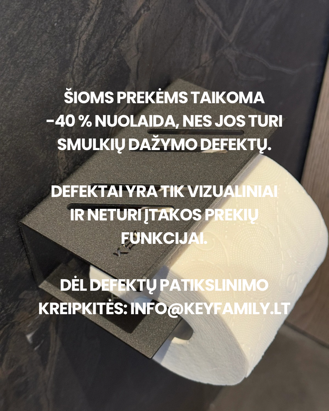 KEY WC popieriaus laikiklis Valley