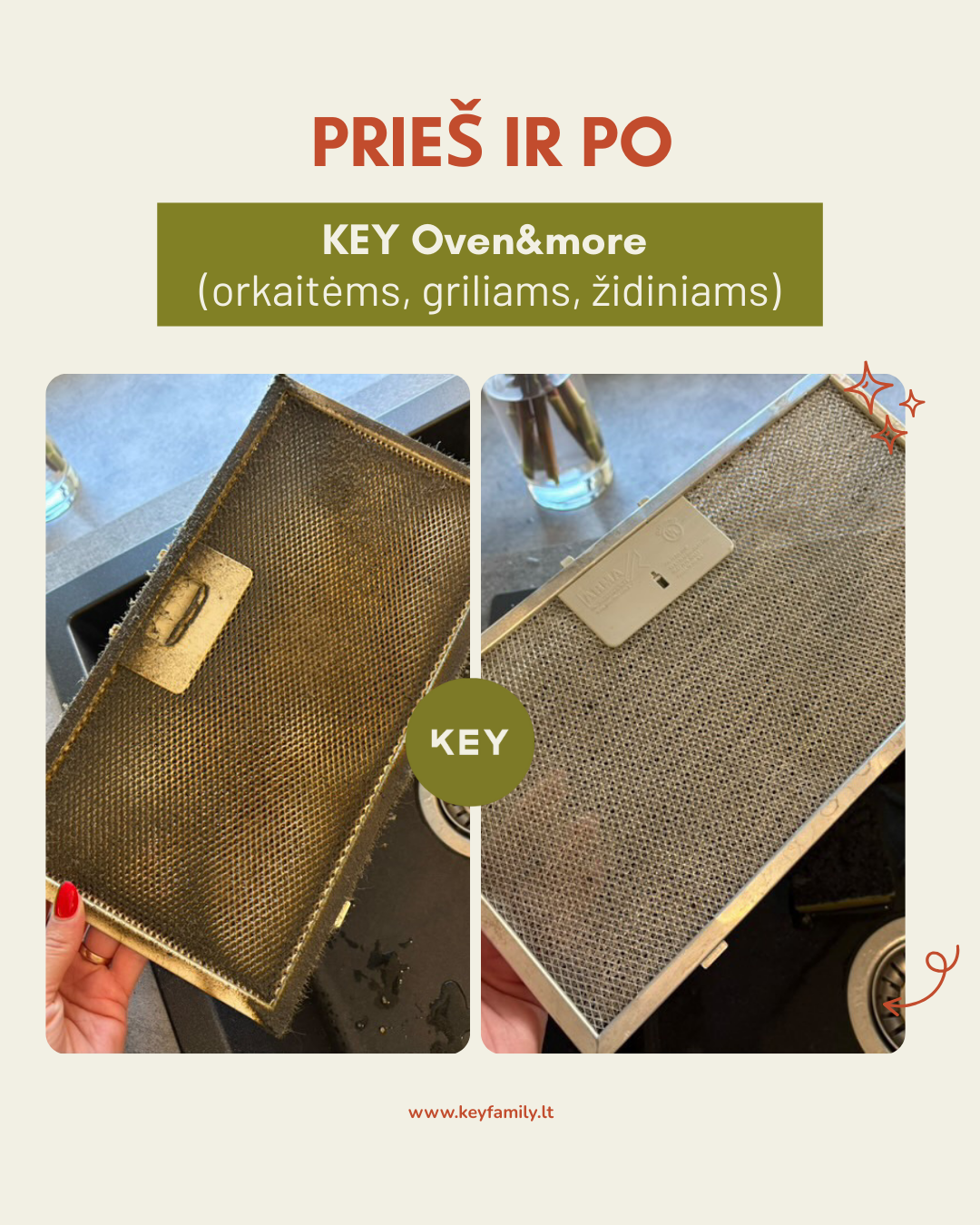 KEY Cepeškrāsns, kamīna un grila tīrīšanas līdzeklis