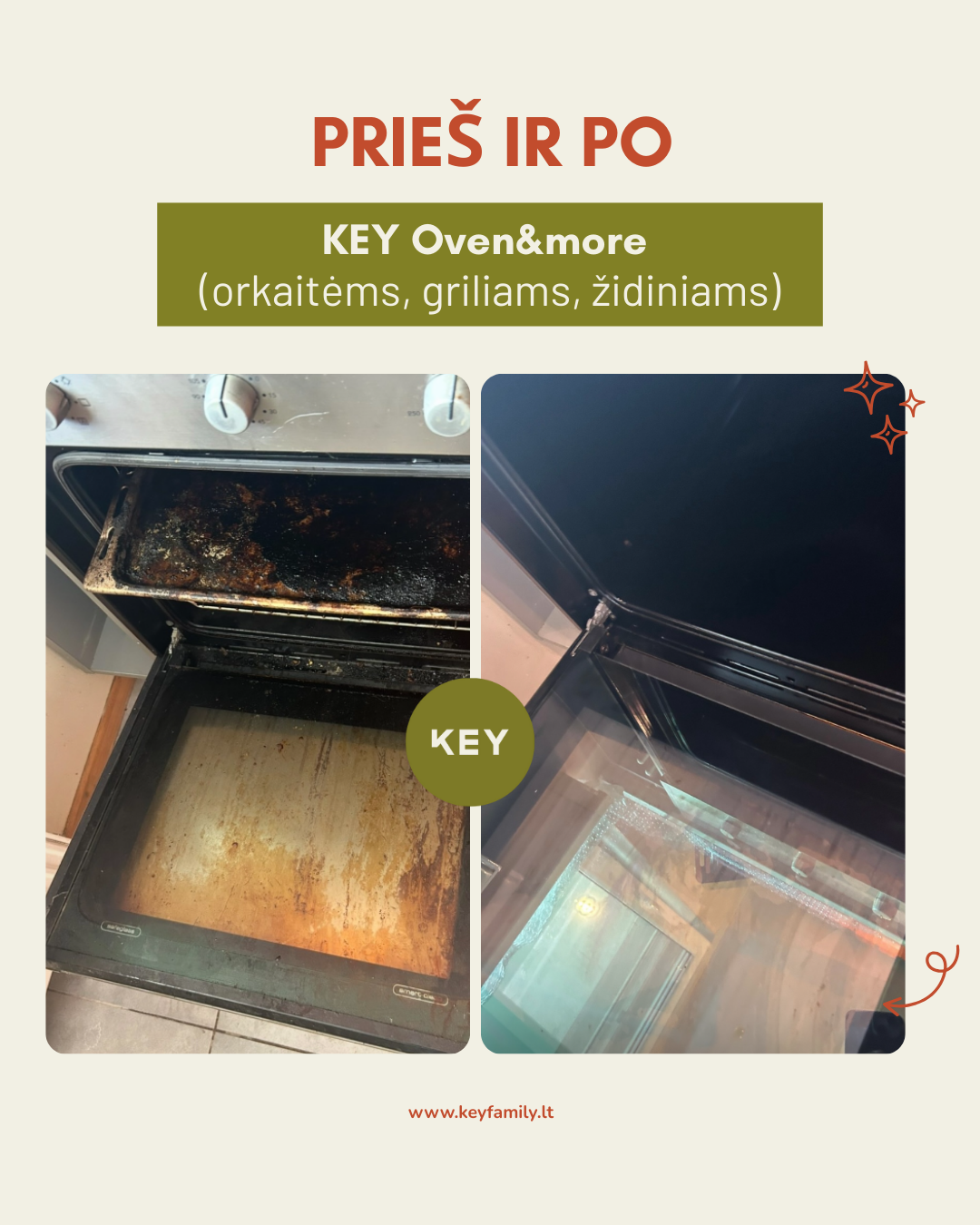 KEY Cepeškrāsns, kamīna un grila tīrīšanas līdzeklis