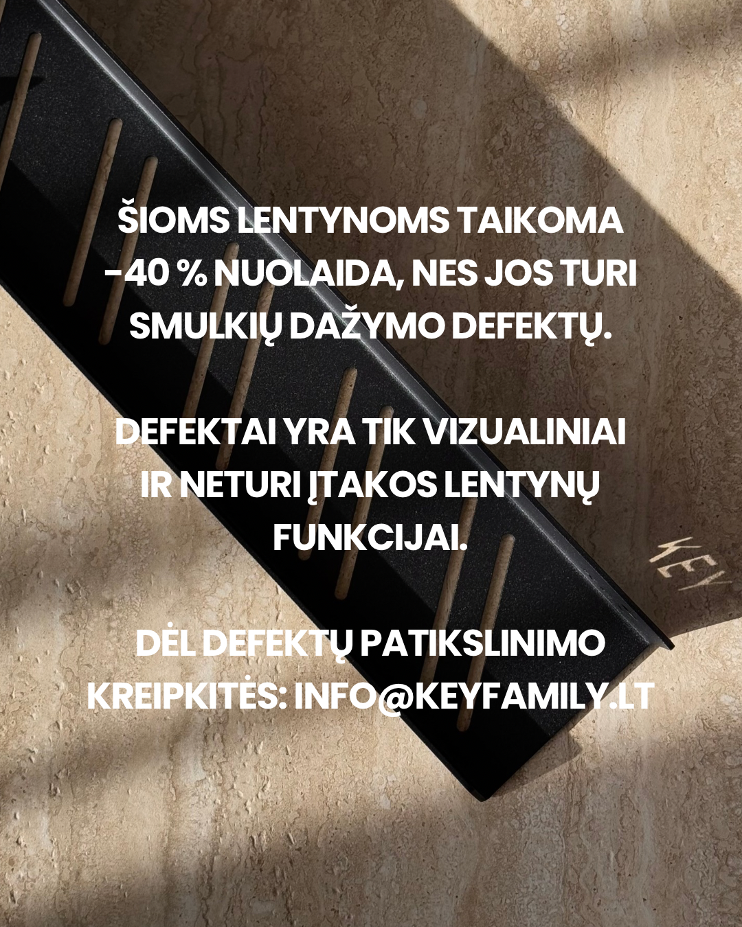 KEY Dušo lentyna Hill