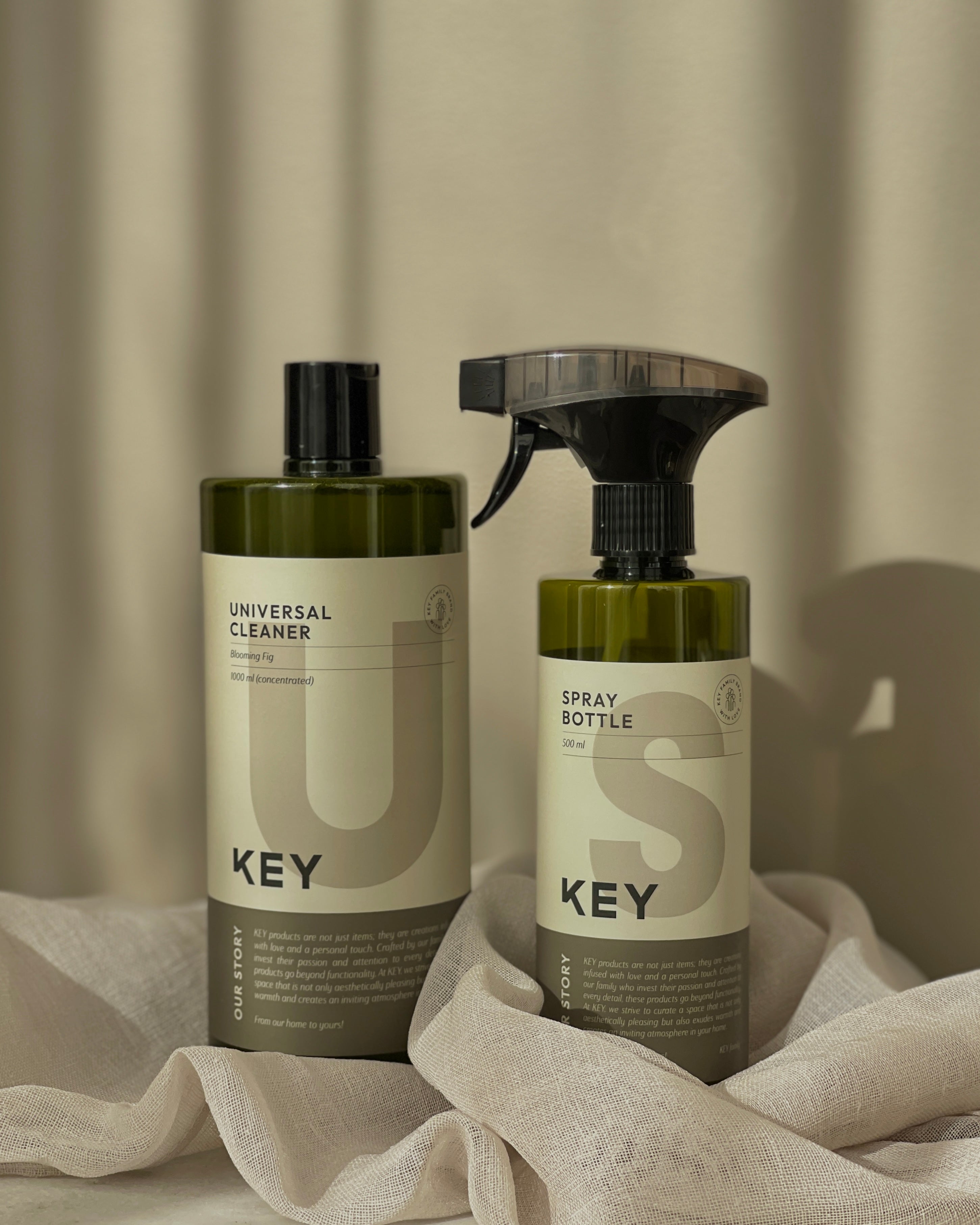 KEY Tuščias buteliukas